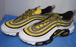 Men's Nike Air Max Plus 97 Frequency Pack Yellow Size 10.5 AV7936-100 ~ F3#15 - Picture 1 of 14