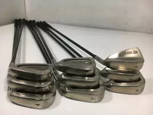 Mizuno Tour Big Titanium Iron Set 9pcs 4-PW-AW-SW L-WF Flex R - Picture 1 of 4