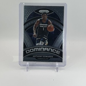 2022-23 Panini Prizm Anthony Edwards #17 : Dominance : 