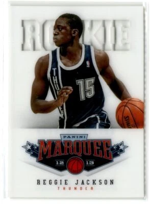 Reggie Jackson RC Oklahoma City Thunder 2012-13 Panini Marquee #518 - Image 1 of 2