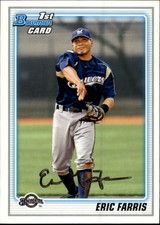 2010 Bowman Prospects Baseball #BP79 Eric Farris 