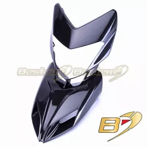 2013-2018 Hypermotard 821 939 Carbon Fiber Front Nose Cowl Head Upper Fairing - Picture 1 of 4