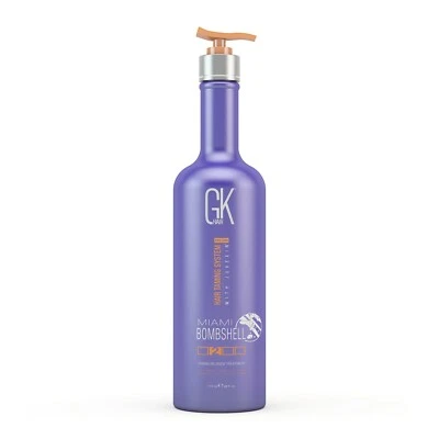 GK HAIR Miami Bombshell Taming Blonde Purple Keratin Treatment Toning Blowout - Image 1 of 4