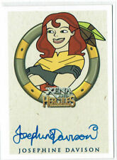 Xena & Hercules Animated Adventures Autograph Card Josephine Davison as Artemis