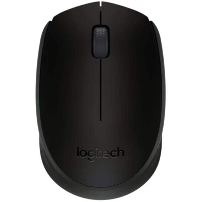 Logitech B170 Wireless Mouse schwarz 1000 dpi Funk Links- und Rechtshänder - Bild 1 von 4