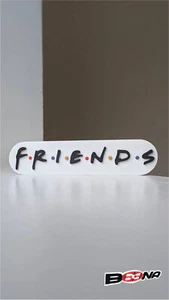 FRIENDS logo display Rachel Joey Chandler Ross Monica Beena Studio - Picture 1 of 2