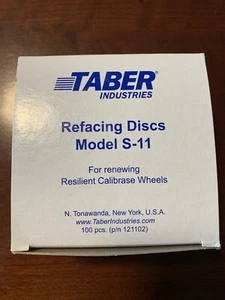 Taber Industries Refacing Discs Model S-11 for Renewing Calibrase wheels - Bild 1 von 3
