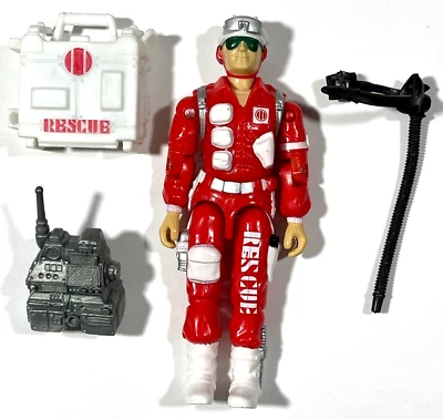 1985 GI Joe Hasbro Lifeline (v1) Rescue Trooper w/Accessories - Image 1 of 3
