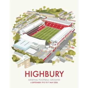 Highbury (Arsenal FC) fridge magnet   (se) - Picture 1 of 1