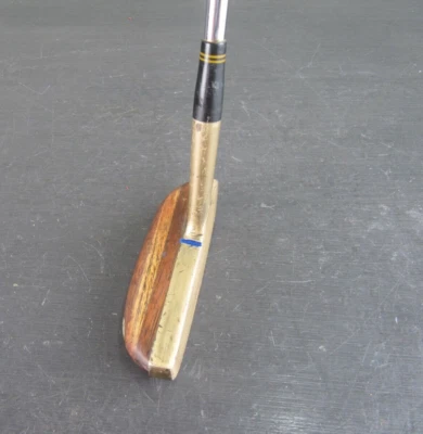 Vintage Slazenger Brass Wooden Putter 35.5” Blade Steel /Right Handed - Image 1 of 4