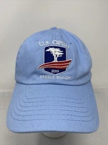 Gorra de golf US Open Pebble Beach 2019 insignia de miembro de la USGA azul claro talla única - Imagen 1 de 5