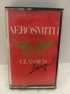 1987 Aerosmith Classics Live II Audio Cassette Tape - Picture 1 of 7