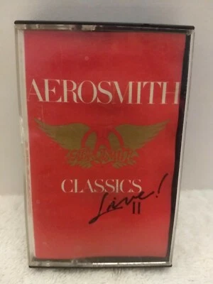 1987 Aerosmith Classics Live II Audio Cassette Tape - Image 1 of 4