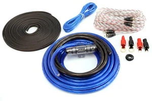 KnuKonceptz Bassik TRUE 4 Gauge Amplifier Installation Wiring Amp Kit 20 mm² AWG - Bild 1 von 4