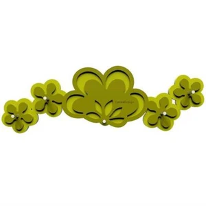 Appendichiavi da parete moderno magnetico legno colore verde oliva - Foto 1 di 1