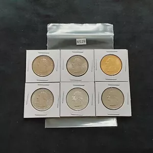 2003 Alabama State Quarters Set! 6 Different coins! 1 90% silver!! M129 - Picture 1 of 2