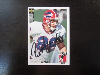 1994 Collector Choice # 211 Pete Metzelaars Autograph Signed Auto Card (M2 Bills - Image 1 of 2