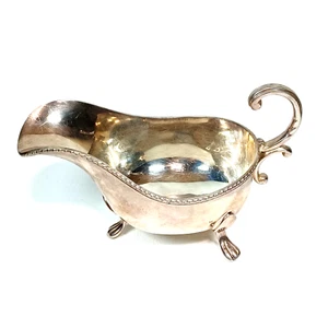 Vintage/Antique Silver Plated Creamer 3 Footed 7.5"x 5",Made in England, - Picture 1 of 8