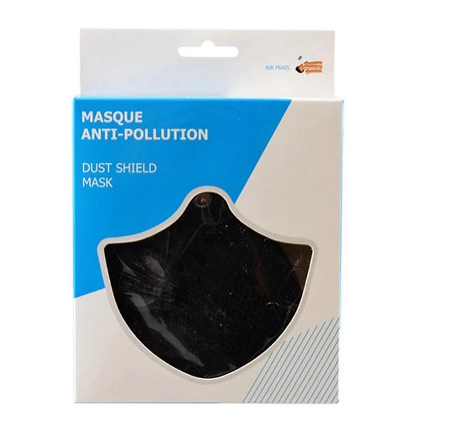 Masque confort en neoprene avec systeme anti pollution+capsule charbon actif - Photo 1/1