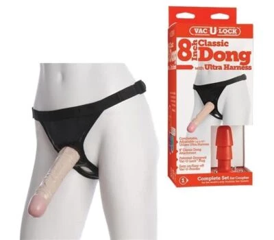 Slip con fallo indossabile imbracatura strap on dildo vaginale anale pene finto - Immagine 1 di 4