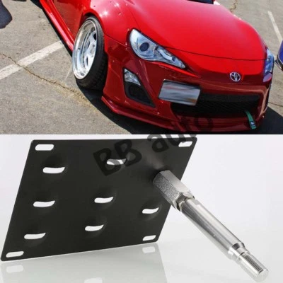 Soporte de montaje de placa de matrícula con cubierta de orificio de gancho de remolque para Scion FR-S FRS Toyota 86 GT86 Foto 1 de 4