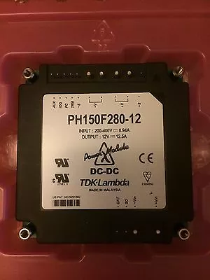 LAMBDA POWER SUPPLY PH150F280-12   DC - DC Converter Automation/ Electronic - Image 1 of 2