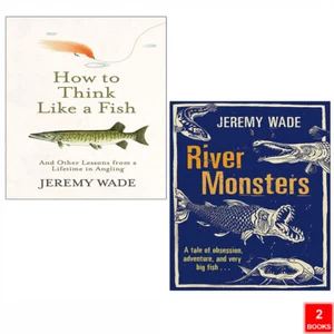 Jeremy Wade 2 Books Collection Set River Monsters, How to Think Like a Fish - Picture 1 of 4