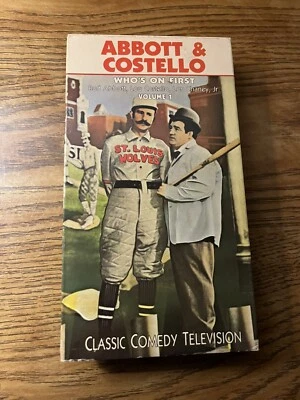 Abbott & Costello - Vol 1 Who's On First VHS Video Tape - Image 1 of 2