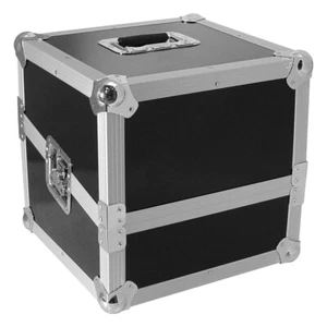 Zomo SP-110 Black Recordcase LP-Case DJ Vinyl Case 50/50 Split - Picture 1 of 2