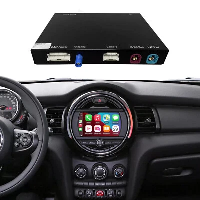 Wireless CarPlay Android Auto For BMW Mini Countryman Cooper S R56 R58 R60 F54 - Image 1 of 4