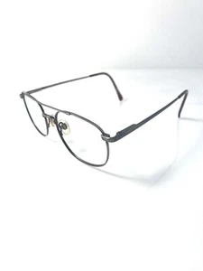 Vintage 1990er Jahre Monarch Silber David Hunter von Rem Titan Pilot Brille 54□19 145 - Bild 1 von 10