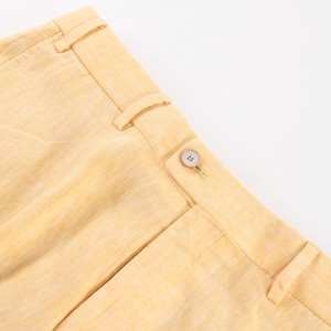 Yellow Linen Pants for Men for sale | eBay
