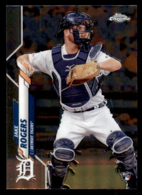 2020 Topps Chrome #47 Jake Rogers RC - Image 1 of 2