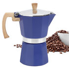 (3 Cup 150ml) Stovetop Maker Aluminum Moka Pot Coffee