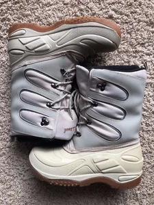 LL Bean Ladies Insulated Tan Boots size 6 - Picture 1 of 10