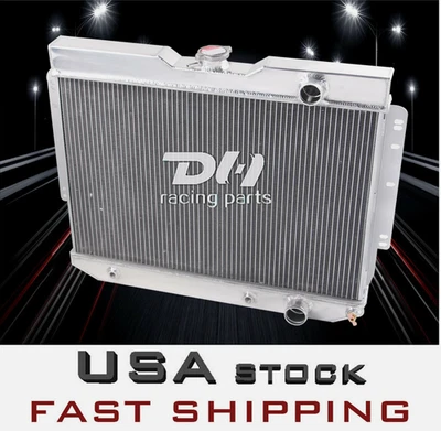 Radiador de aluminio de 3 filas para Chevy Bel Air 1959-1965 El Camino Biscayne Kingswood Foto 1 de 4