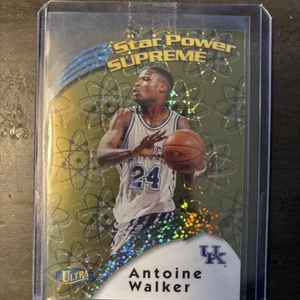 2013-14 Fleer Retro Fleer Ultra - Star Power Supreme Antoine Walker #13 SP - Picture 1 of 5