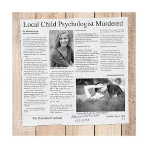 Pressman Boardgame Unsolved Case Files - Harmony Ashcroft Box VG/EX - Picture 1 of 2