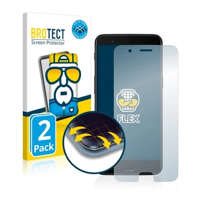 Full-Cover Schutz Folie für OnePlus 5 3D Curved Edge Display 2x - Bild 1 von 4