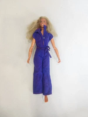 Pie dañado!!!!  Mono púrpura vintage Kenner Bionic mujer Jaime Sommers 1976 Foto 1 de 4