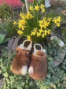 Clogs Kuhfell , Rustikal! Passend zu Gewandungen ua. - Bild 1 von 7