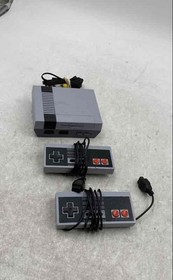 Nintendo Classic Mini NES Gray Multiplayer Video Game Console With Controllers