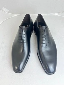 Carmina Shoemaker Wholecut Oxfords Size UK 8 Rain-D 910 Black boxcalf - Imagen 1 de 6
