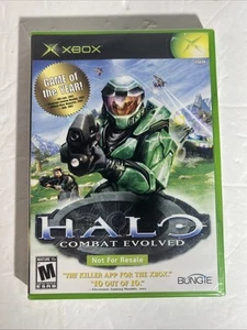 XBOX Halo Combat Evolved Game Of The Year Not For Resale Factory Sealed - Bild 1 von 13