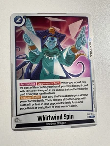 DBS CCG Fusion World Whirlwind Spin Foil Karte Wunsch für Shenron FB07-044 R NM-MT - Bild 1 von 2