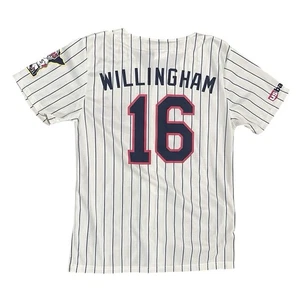 Youth XL Minnesota Twins US Bank Baseball Jersey Josh Willingham 16 B4 - Picture 1 of 5