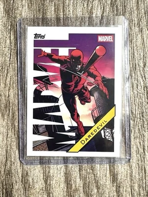 2025 TOPPS MARVEL CHROME RARE DAREDEVIL PROMO SHORT PRINT INSERT 616 FRESH #M-1 - Image 1 of 2