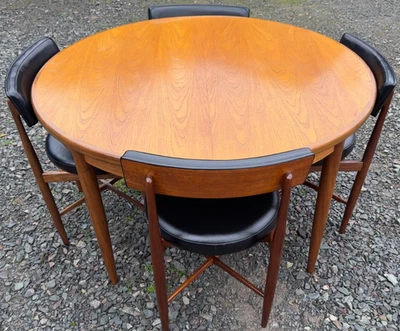 G Plan Fresco Dining Table & 4 Chairs by VB Wilkins Vintage Retro Mid Century🚚I - Image 1 of 4
