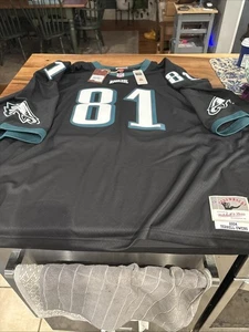MENS Mitchell & Ness TO TERRELL OWENS 2004 Eagles Jersey Size 64 5XL BLACK NWT - Picture 1 of 14