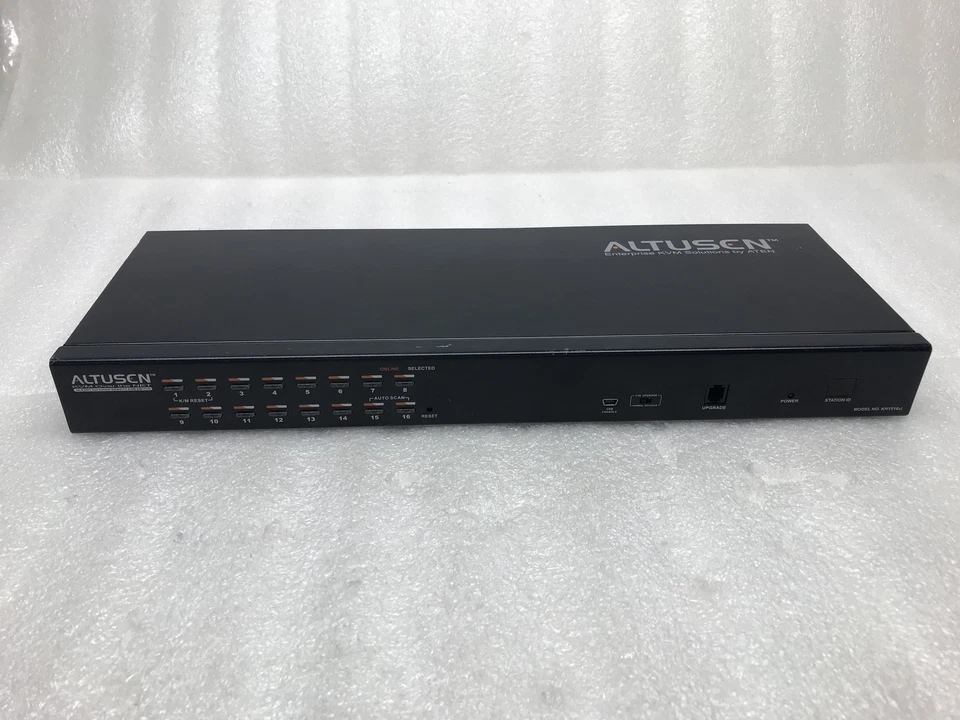 Aten Altusen High-Density KVM Switch 16-Port Cat 5 KH1616 Ai - Image 1 of 4